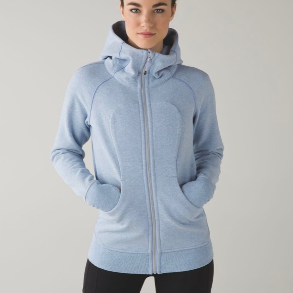lululemon athletica Tops - Lululemon Scuba Hoodie III Heathered Lullaby